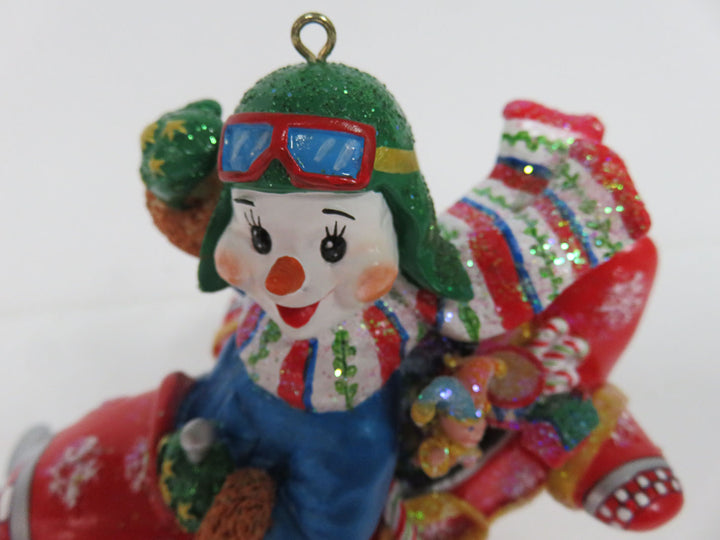 Radko Airplane Ornament
