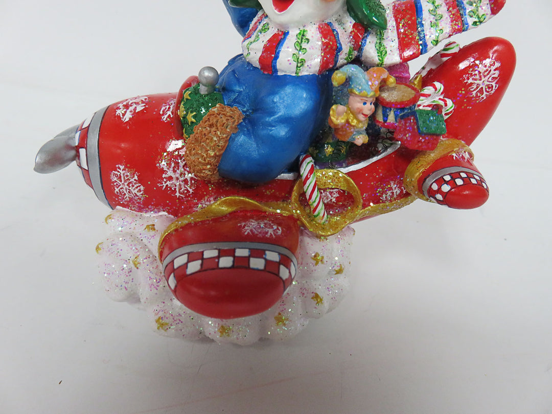 Radko Airplane Ornament