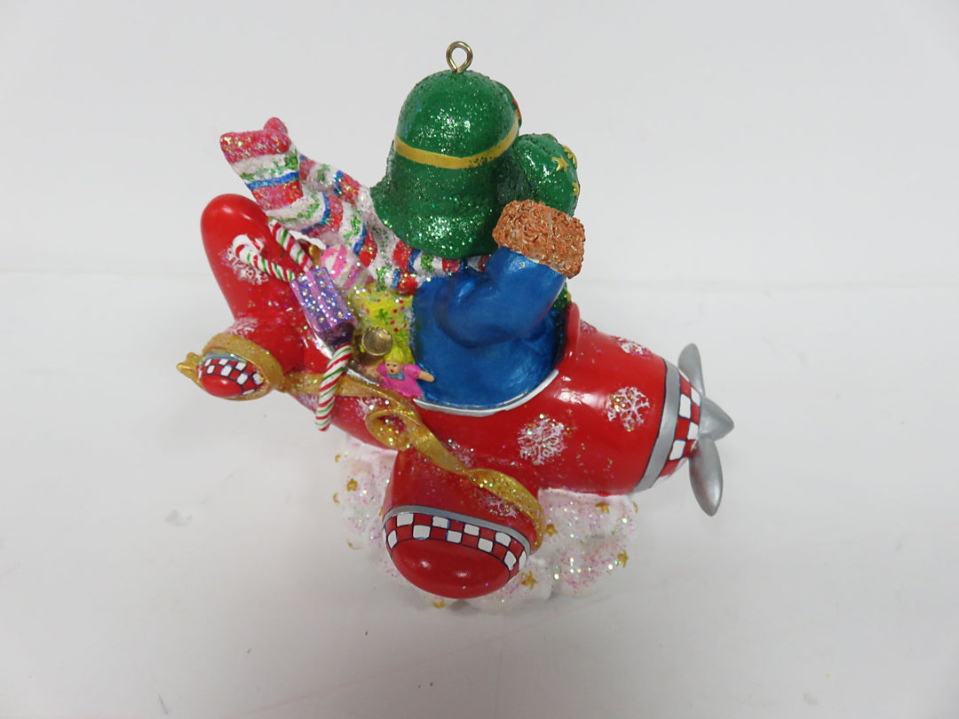 Radko Airplane Ornament