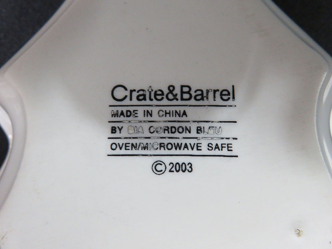 Crate & Barrel Tree Shaped Dishes