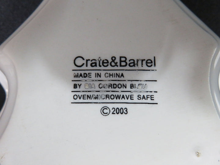 Crate & Barrel Tree Shaped Dishes