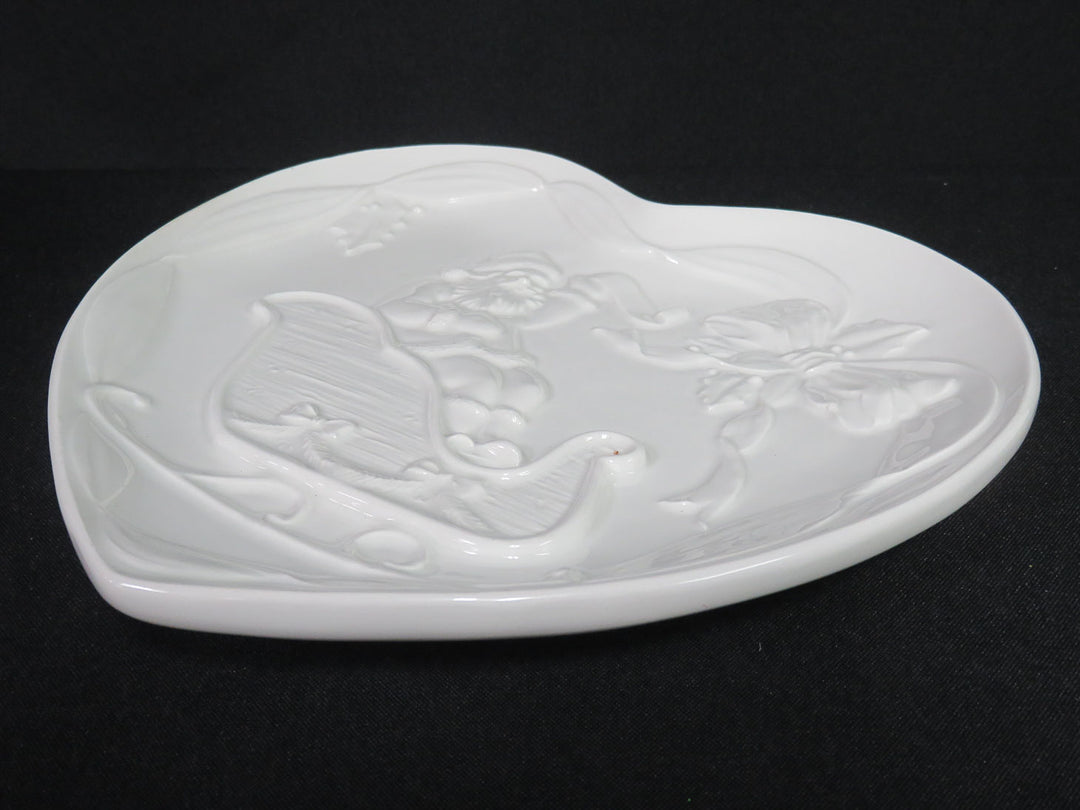 Holiday Heart Shaped Dish