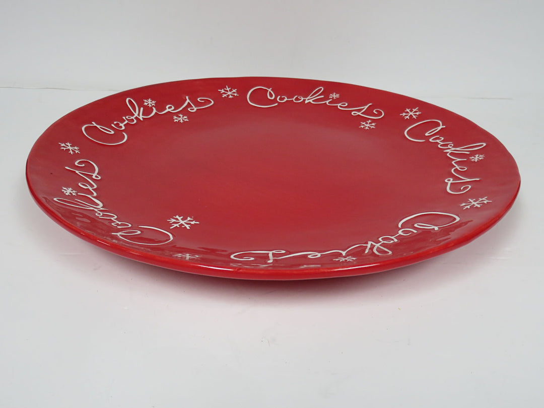 Hallmark Snowflake Cookie Platter