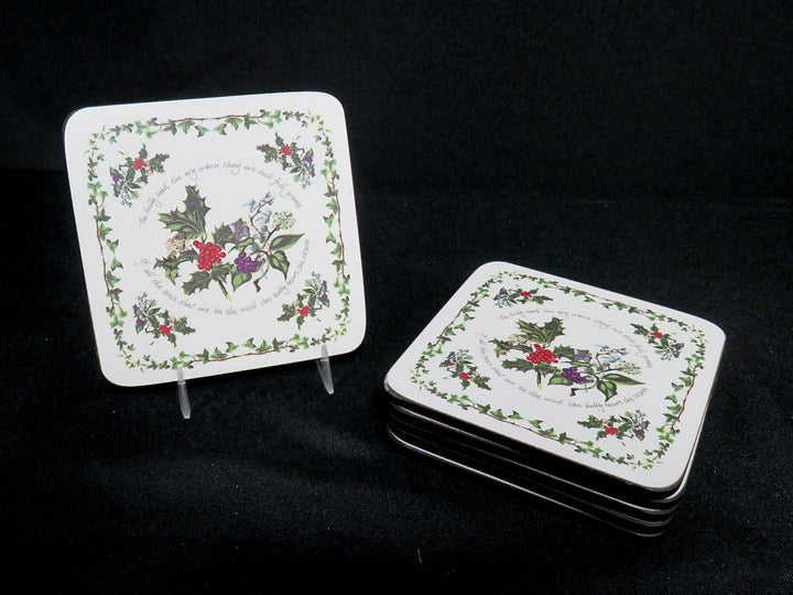 Pimpernel Christmas Coasters