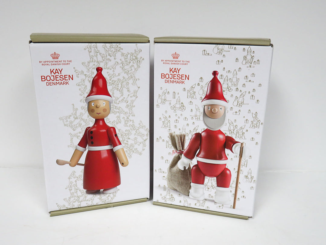 Kay Bojensen Santa Claus and Santa Clara