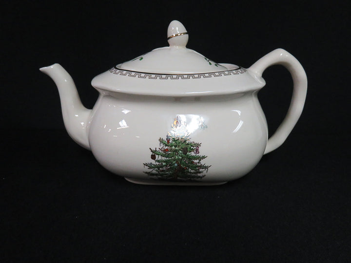 Spode "Christmas Tree Gold" Tea Set