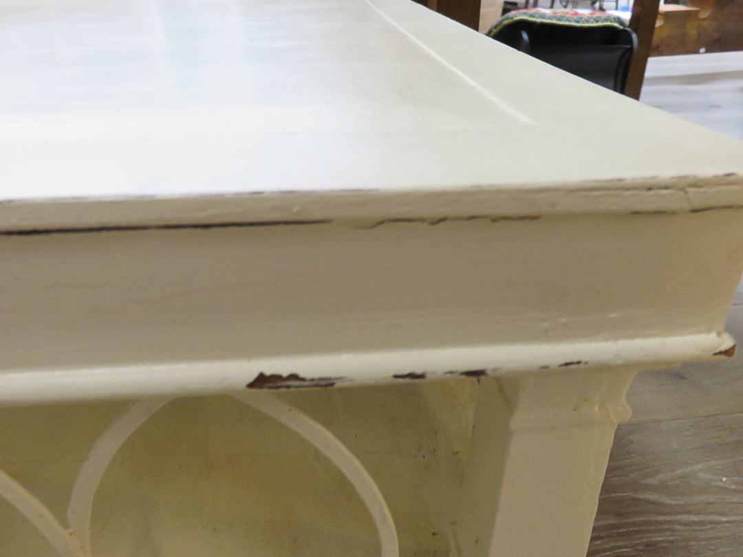 Distressed White Coffee Table