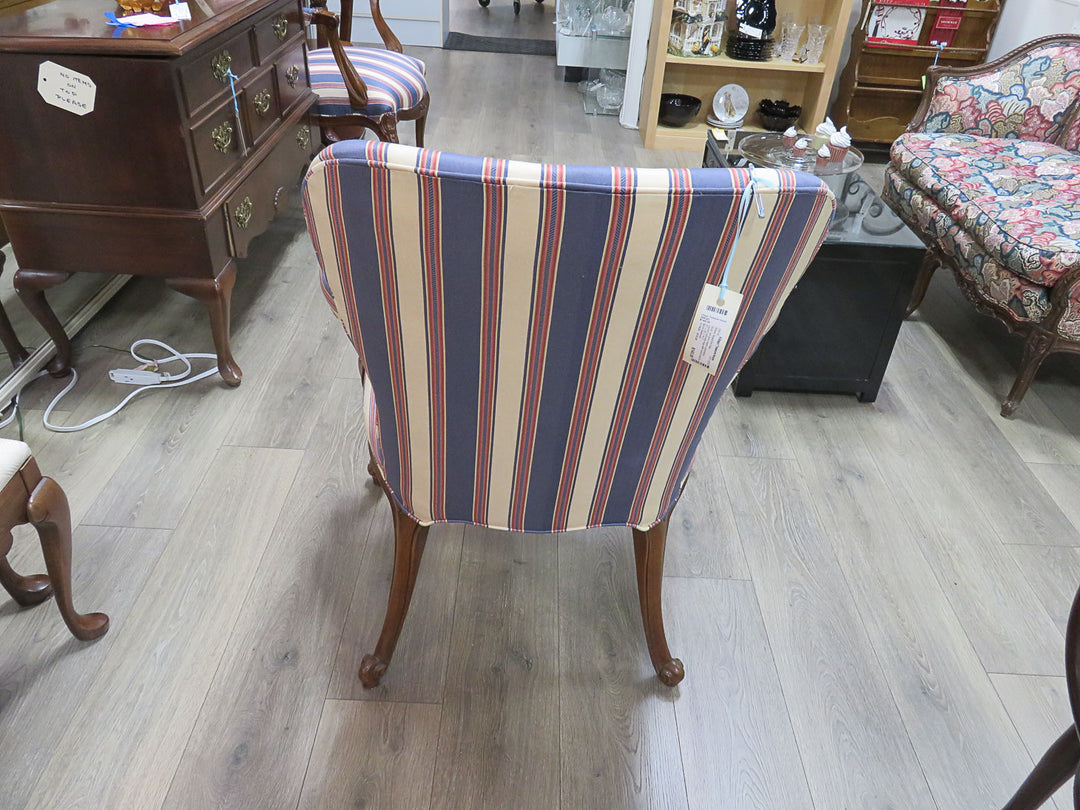 Hickory Striped Arm Chair