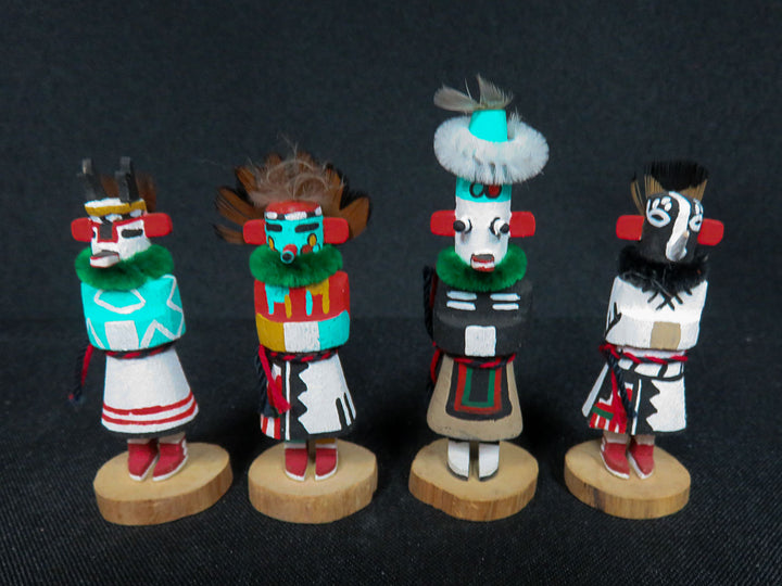 Kachina Dolls 4-Figurines
