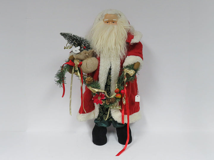 Santa in Quilted Coat