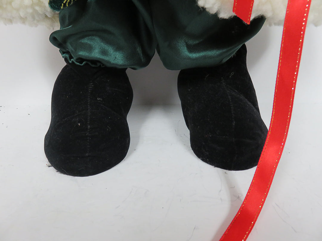 Santa in Quilted Coat