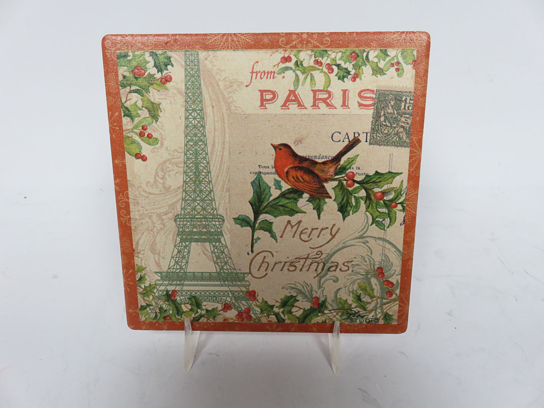 Christmas in Paris Coasters