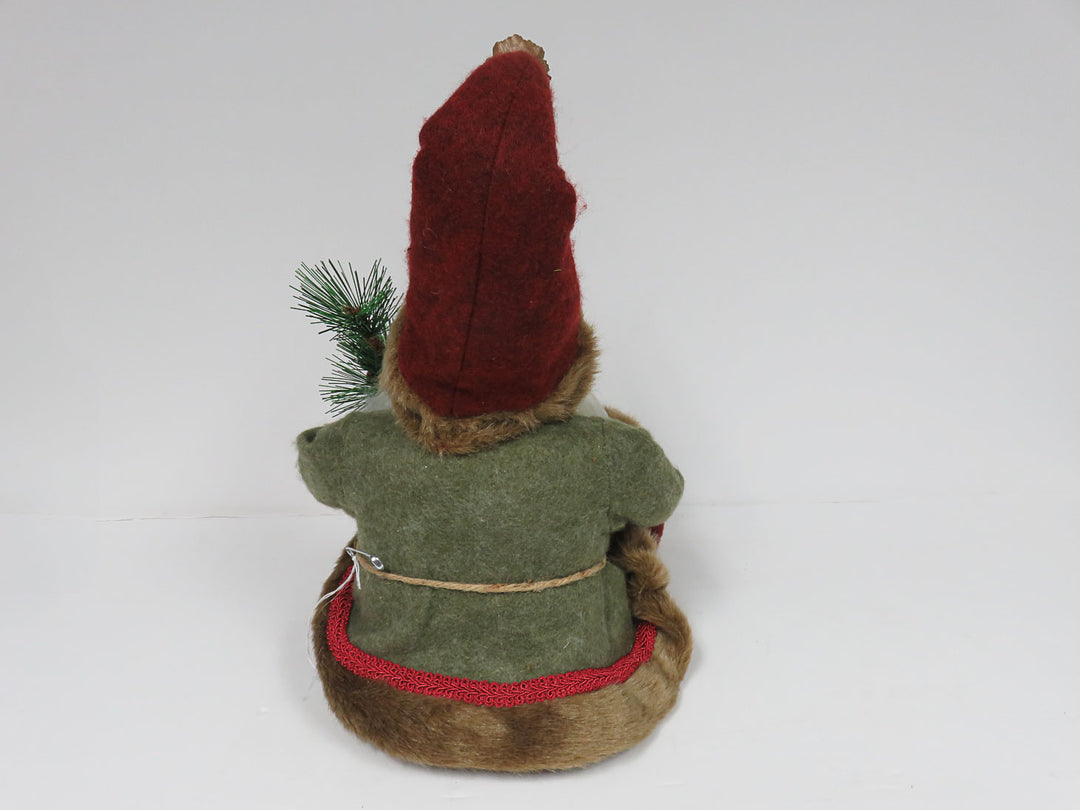 Santa in Green Coat