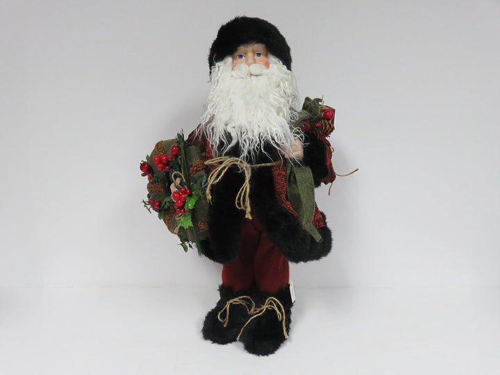 Santa in Brocade Coat