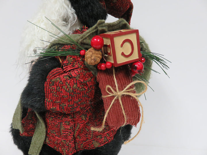 Santa in Brocade Coat