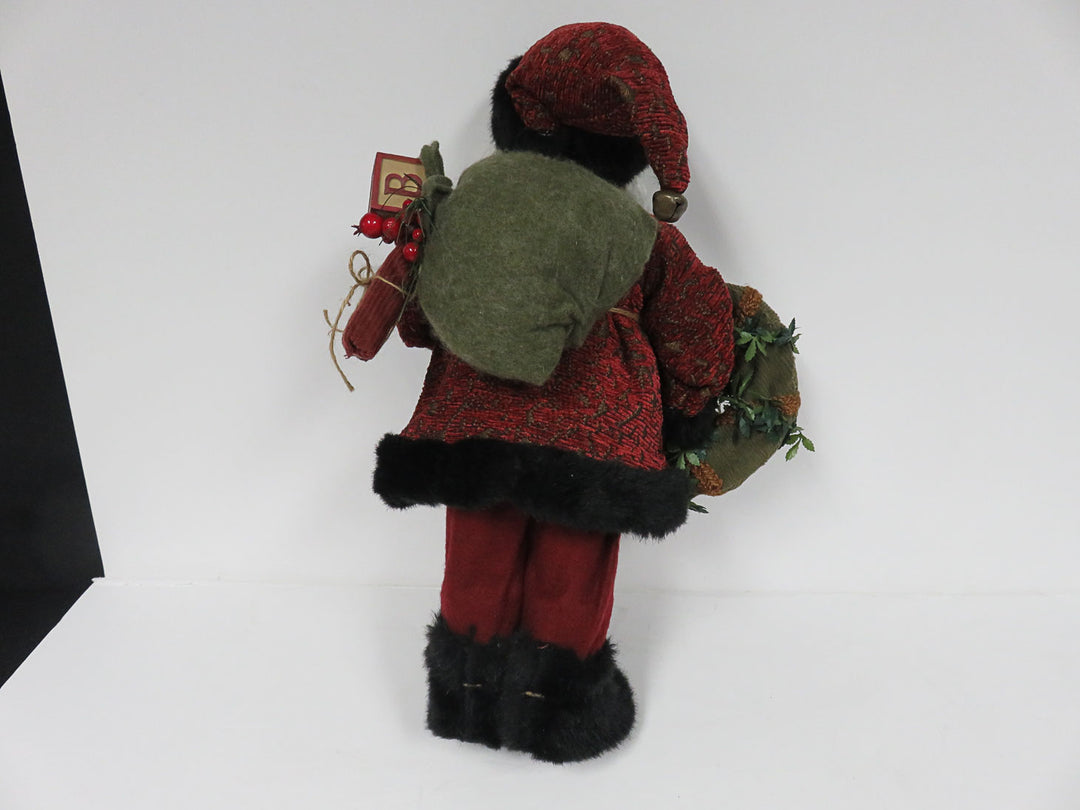 Santa in Brocade Coat