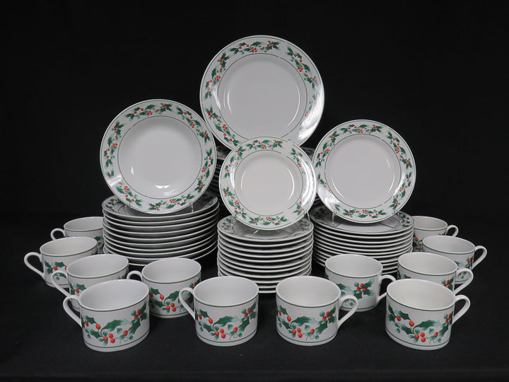 Sterling Home Christmas China Set
