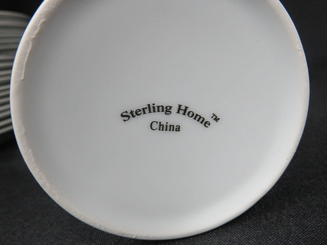 Sterling Home Christmas China Set