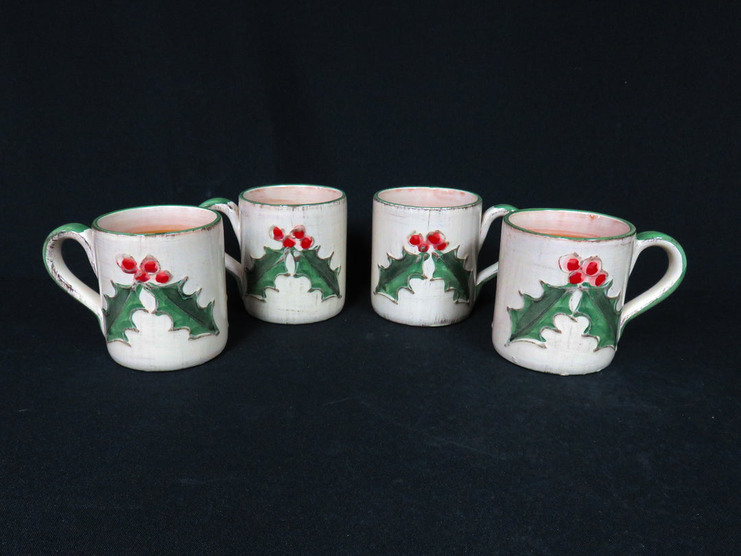 Vietri Christmas Coffee Mugs
