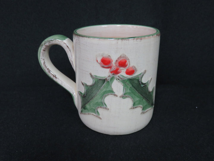 Vietri Christmas Mugs