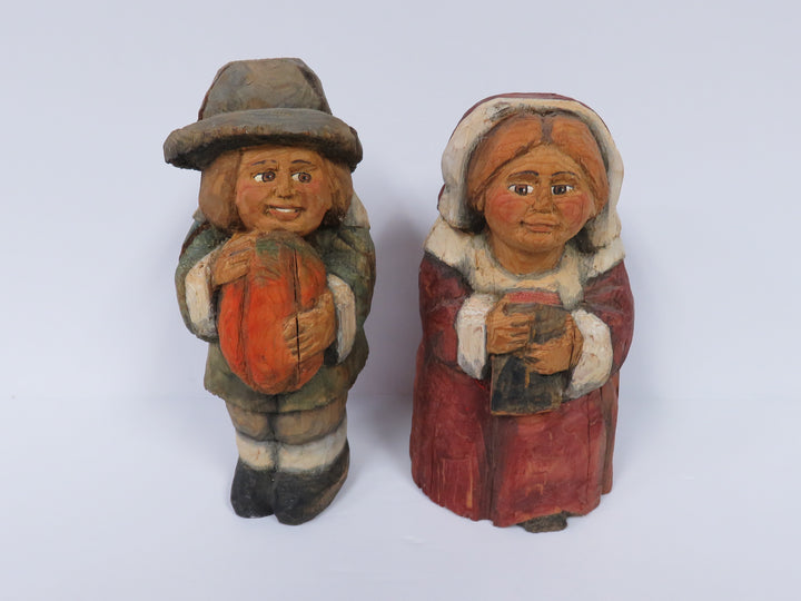 A. Costanza Pilgrim Couple Fugurines