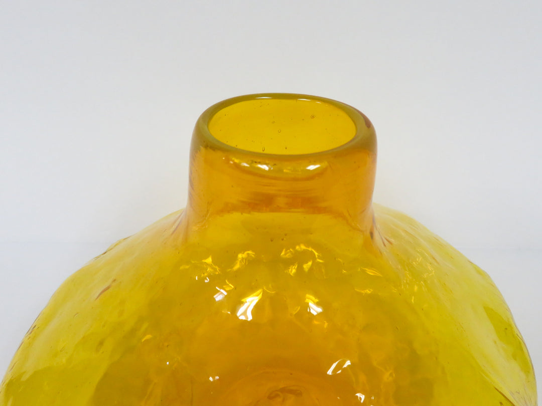 Blenko Yellow Vase
