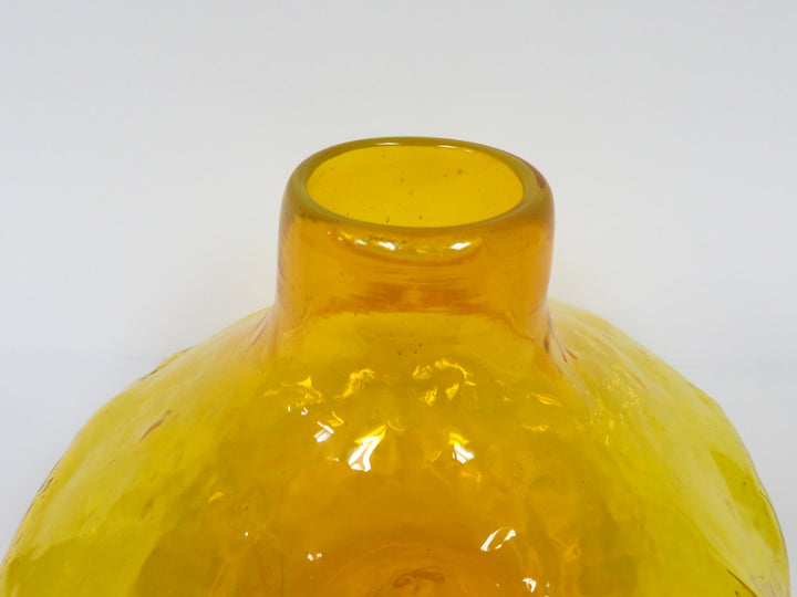 Blenko Yellow Vase