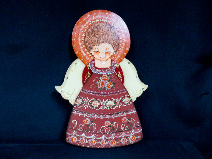 Wooden Angel Plaques