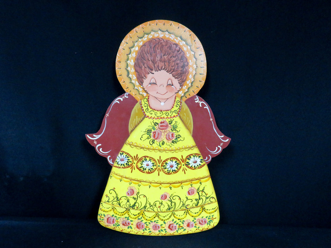 Wooden Angel Plaques