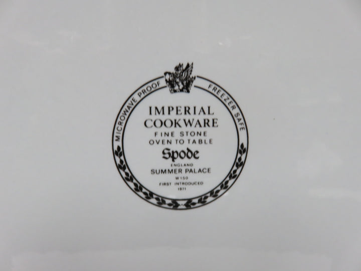 Spode Covered Casserole