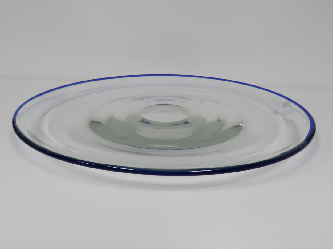 Blue Rim Platter