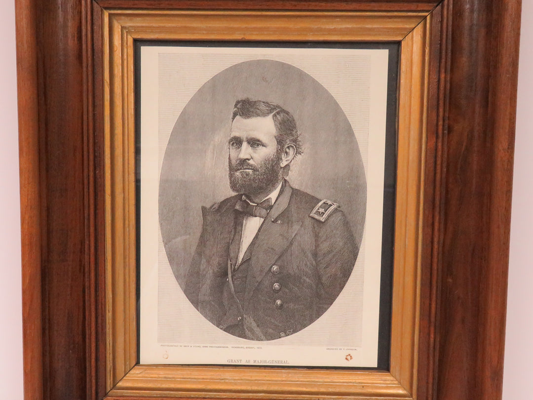 Print of Engraving of General Grant