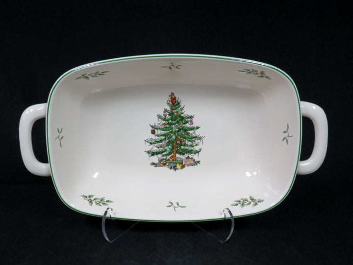 Spode Handled Christmas Serving Dish