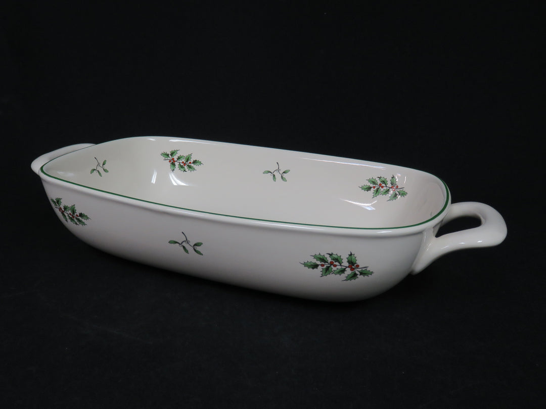 Spode Handled Christmas Serving Dish