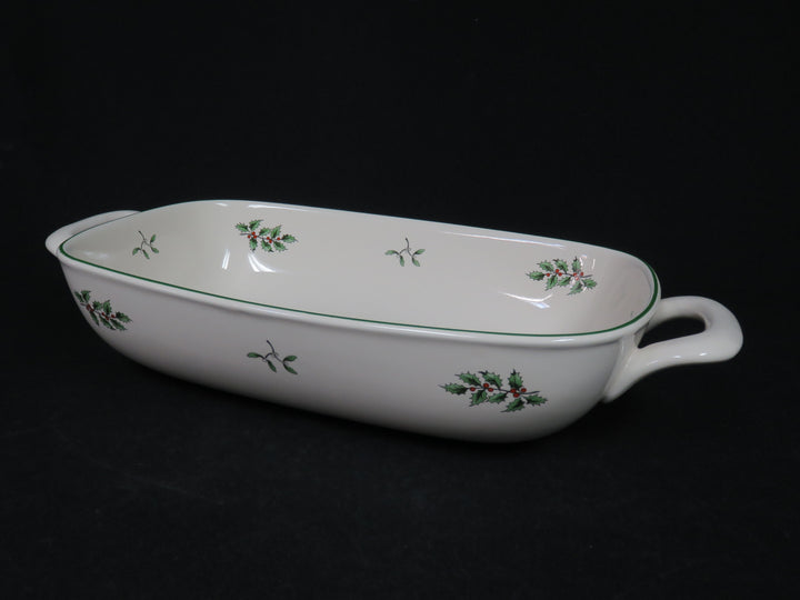Spode Handled Christmas Serving Dish
