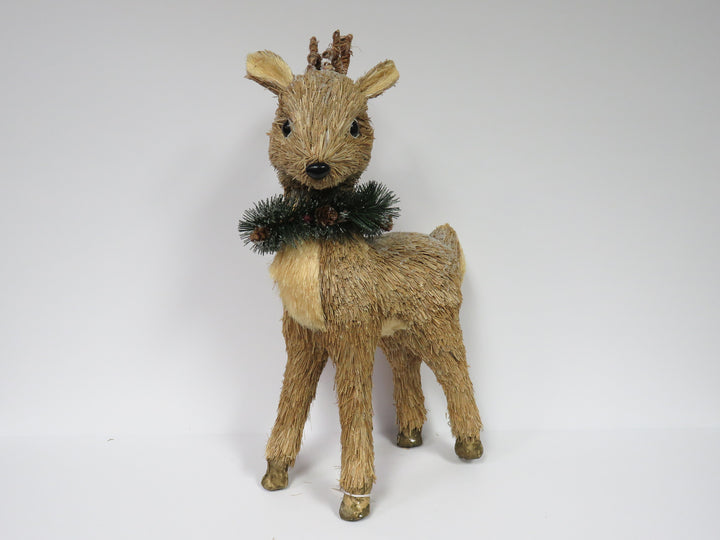 Straw Reindeer
