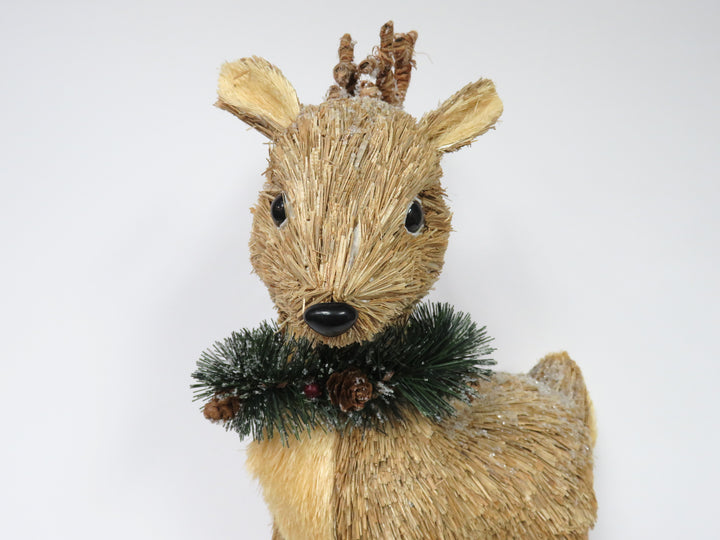 Straw Reindeer