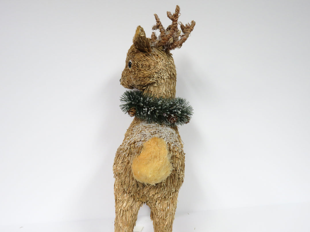 Straw Reindeer