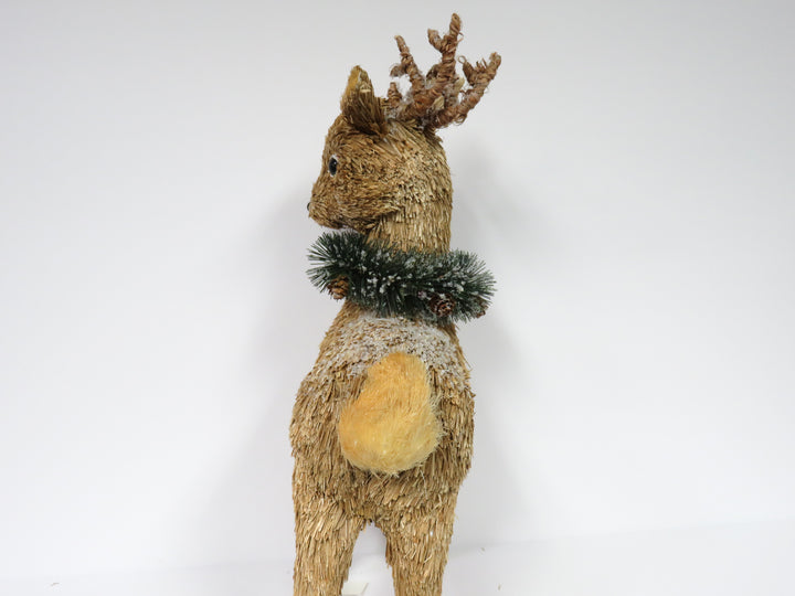Straw Reindeer