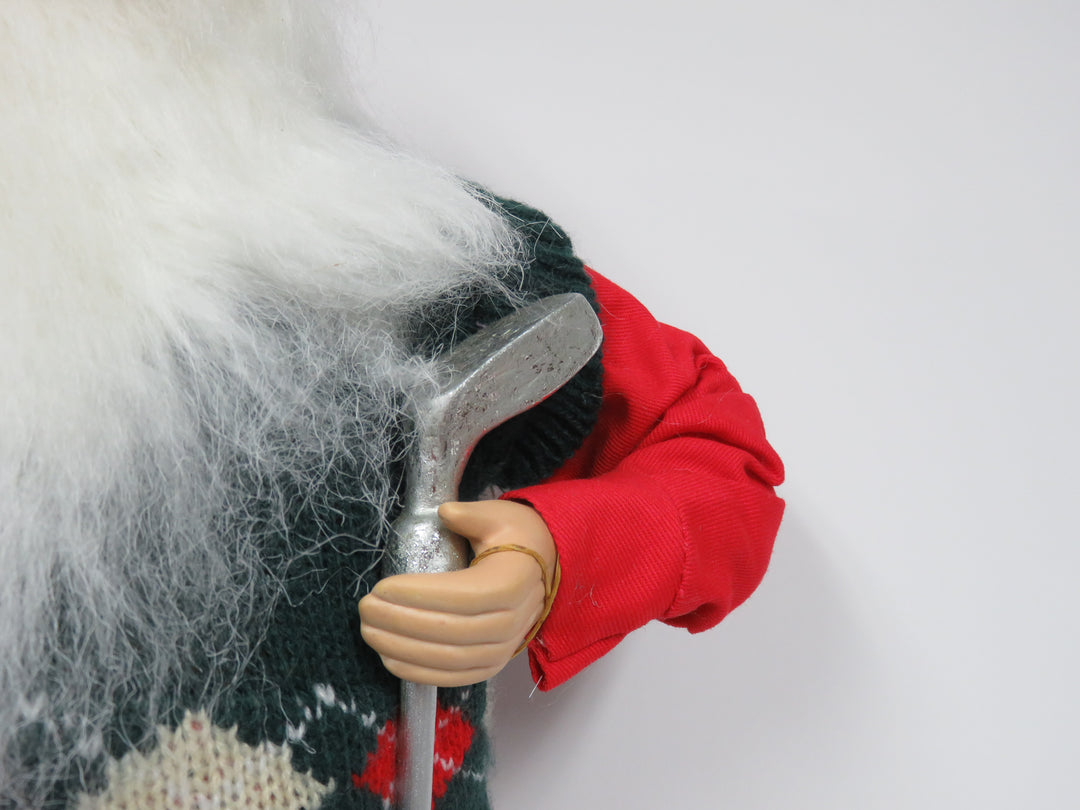 Golfing Santa