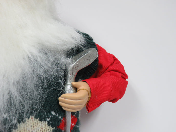 Golfing Santa