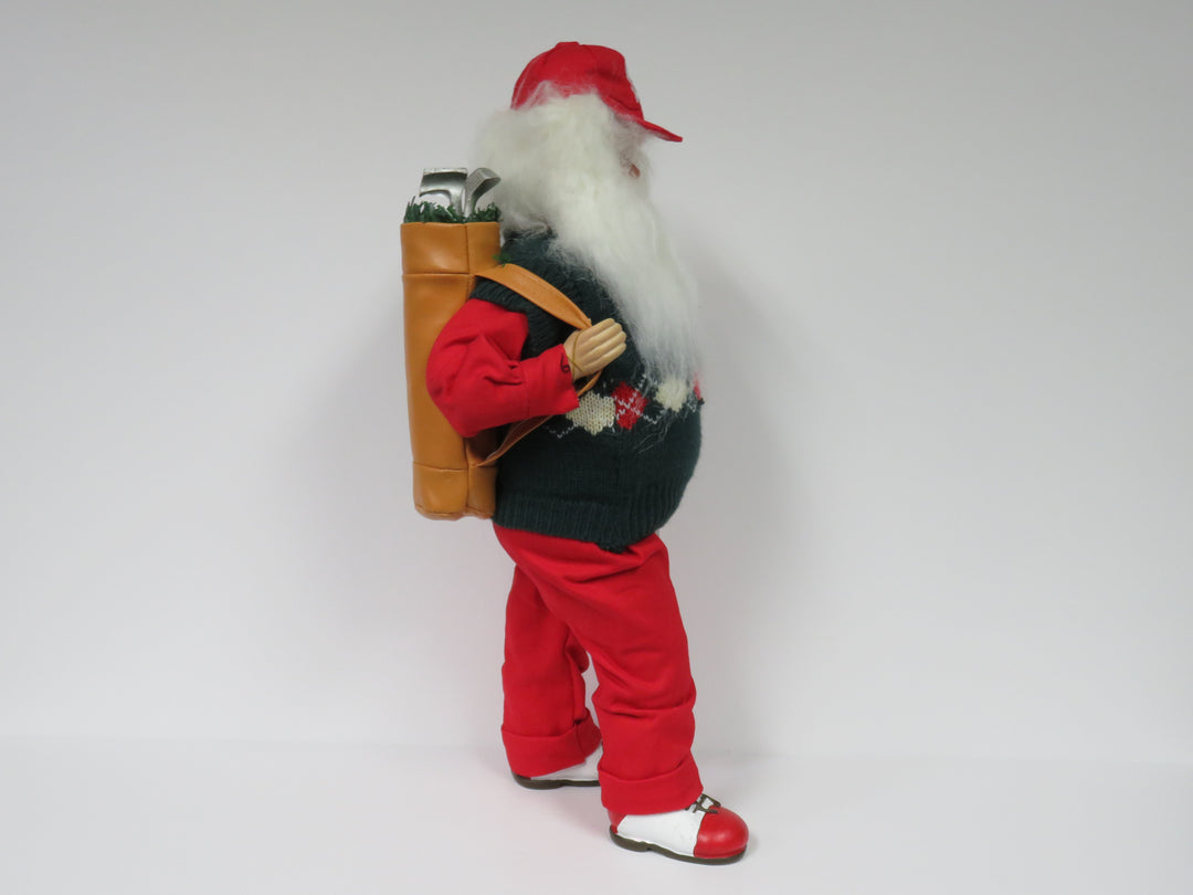 Golfing Santa