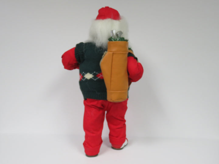 Golfing Santa
