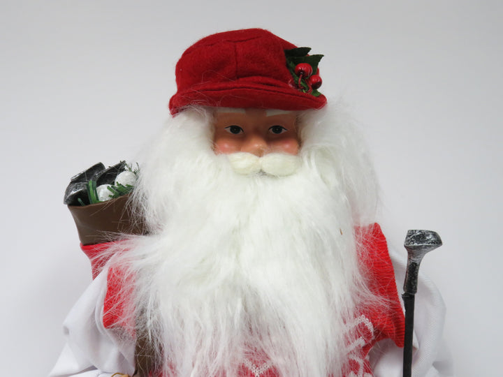 Golfing Santa Figrine