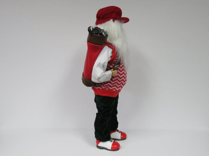 Golfing Santa Figrine