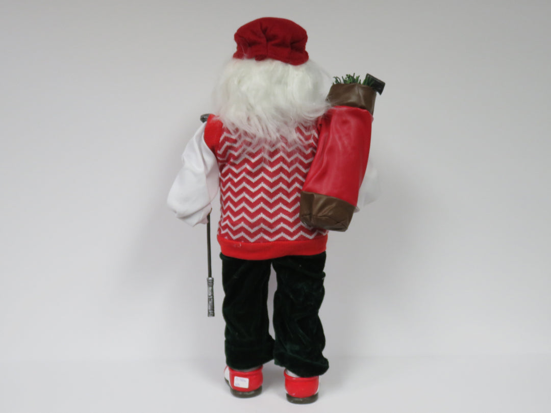 Golfing Santa Figrine
