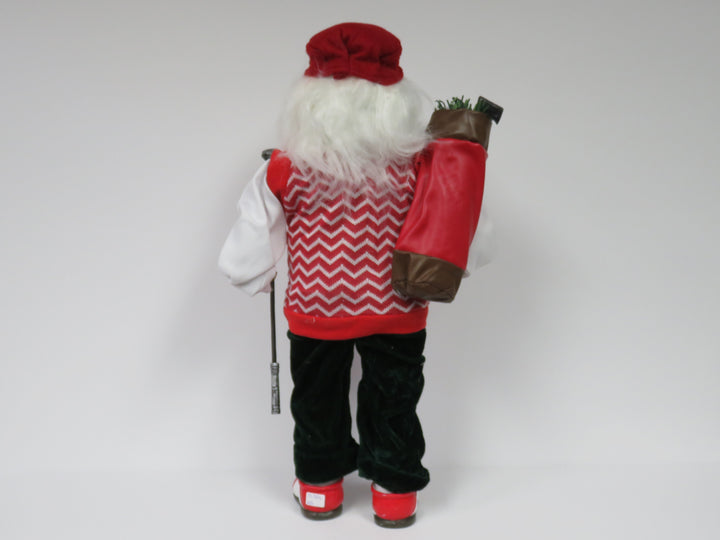 Golfing Santa Figrine