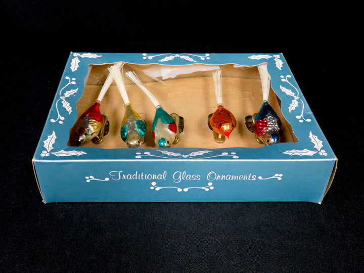 Christmas Bird Clips