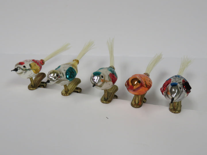 Christmas Bird Clips