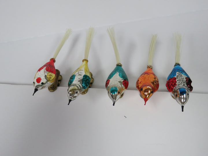 Christmas Bird Clips